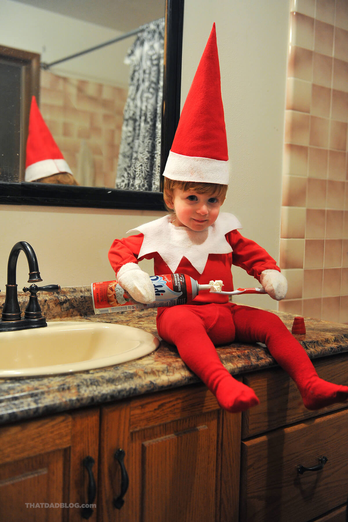 Return of the Real Life Elf on the Shelf - That Dad Blog